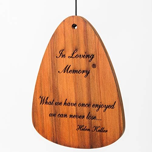 In Loving Memory 35-inch Windchime, Bronze w/What we Have Once Enjoyed… - Image 5