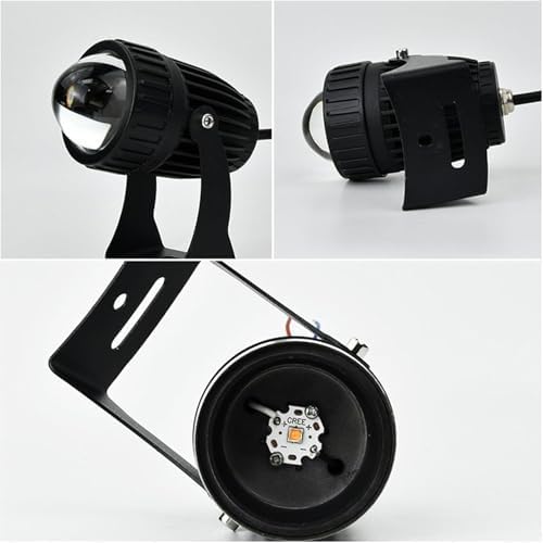 Outdoor LED Beam Spotlight - 10W Long Range Narrow Wall Lamp, IP65 Waterproof Adjustable Projection Light, for Bridge Billboard Exterior Building Lighting,Cold White 10W(24V) - Image 6