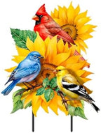 Briarwood Lane Summer Metal Art 16x18 Birds in the Garden for Summer Metal Art - Image 2