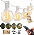 Outdoor-String-Lights with Remote 75FT Waterproof lights for Outside Patio by Lifeisgood