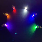 50 Pack Mini LED Lights, RGB Color Changing, 9/16 x 3/8 Inch - Image 2