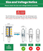 T3 G4 Bi-pin LED Light Bulb 12V, 3W Pathway Light Bulbs 12-Pack - Image 3
