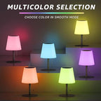 Solar Table Lamp Outdoor, Rechargeable Cordless Patio Lamp with RGB Light - Image 3