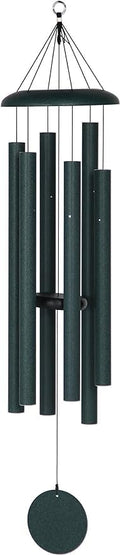 74" Aluminum Wind Chimes - Premium Wind Chime to Create a Zen Atmosphere - Wind Chime Suitable for Outdoor, Garden, Patio, Backyard, Garden, Decoration with Wind Catcher Decor Gift (Green) by LOTUSBYRK