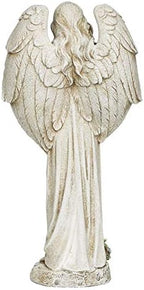 Joseph's Studio by Roman - Angel with Two Birds Statue, 20" H, Garden Collection, Resin and Stone, Decorative, Religious Gift, Home Outdoor and Indoor Decor, Durable, Long Lasting - Image 4
