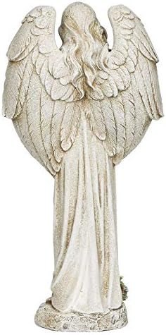 Joseph's Studio by Roman - Angel with Two Birds Statue, 20" H, Garden Collection, Resin and Stone, Decorative, Religious Gift, Home Outdoor and Indoor Decor, Durable, Long Lasting - Image 4