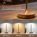 2 Pack Cordless Table Lamps, Rechargeable 6000mAh, 72H Runtime, Waterproof - Image 4