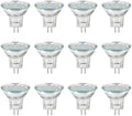 3W MR11 LED Landscape Light Bulbs, Low Voltage 12V 20W Halogen Replacement for Outdoor Landscape Spotlight and Track Light, GU4 Bi-Pin Base, Daylight White 4000K, Non-Dimmable, (Pack of 12) by SANSUN