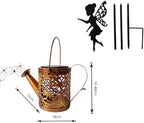 Solar Powered Retro Watering Can Lights Garden Decoration (Dragonfly Fairy - Image 7