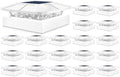 Peasur 20 Packs 4x4 White Solar Post Cap Lights Outdoor with 3 Modes by Peasur