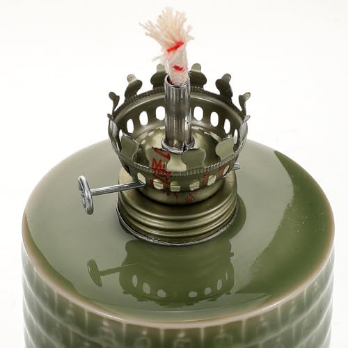 Antique Ceramic Hurricane Lamp Xmas Emergency Lighting for Home - Image 3