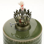 Antique Ceramic Hurricane Lamp Xmas Emergency Lighting for Home - Image 3