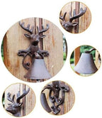 Cast Iron Dinner Bell, Outdoor Bell, Cast Iron Wall Hanging Bell Wall Mounted Doorbell for Any Home Decor - Image 4