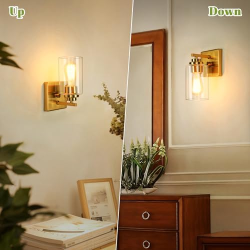VerRon Modern Vanity Lights, Gold Bathroom Light Fixtures - Image 5
