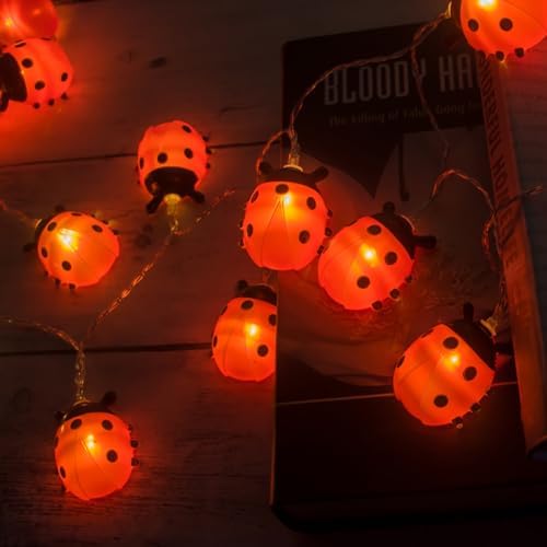 CAKERS LED Cute Animals String Lights|Creative Party Display Fairy Light|Warm White Ambient Light for Birthday Christmas Bedroom Patio,Warm White,6m(19.6ft)-40LED-Battery - Image 4