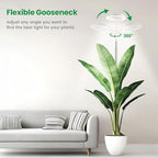 Garpsen 6000K Grow Light with Gooseneck, for Large Plants, 2Pack - Image 4