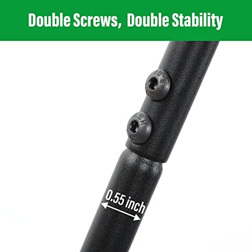 GOFORWILD 2 Pack 65 Inche Adjustable Shepherd Hooks for Outdoor - Image 5