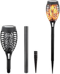 Realistic Dancing Flame – Solar Powered Torch, Safe for Parties & Gardens, No Wiring, Auto Dusk Sensor, Weatherproof，12 by FILWYROSES