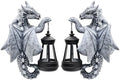 Goodeco Dragon Tree Hugger with Solar Lantern Garden Statue 2-Pack by Goodeco
