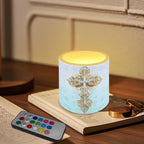 LED Flameless Candles with Realistic Dancing Flame Aesthetic Cross Waterproof Battery Operated with Dual Timer & Remote (4 Pack) for Independence Day Home Indoor $ Outdoor Decor - Image 3