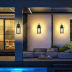 19" Large Outdoor Wall Lights Exterior Light Fixtures Black - Image 6
