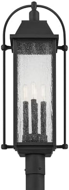 Kichler Harbor Row 4-Light Outdoor Post Light, Textured Black - Image 2