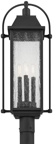 Kichler Harbor Row 4-Light Outdoor Post Light, Textured Black - Image 2