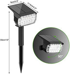 LANSOW Solar Spot Light Outdoor Color Changing, 12Pack Christmas Spotlights - Image 7