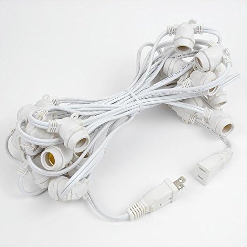 Novelty Lights 25 Feet Heavy Duty PVC Light String, 25 E17 Sockets - Image 4