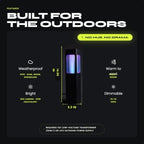 LIFX Smart Outdoor Path Lights - Wi-Fi RGBW - Matter Certified 12V- Square - Image 2