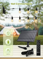 Brightown 158FT Solar String Lights Outdoor, IP65 Waterproof, Remote, Timer - Image 5