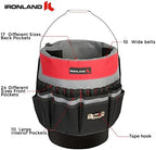 IRONLAND Bucket Tool Organizer Fit 3.5-5 Gallon Bucket, 51 Pockets - Image 2