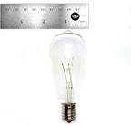 Vintage Edison Outdoor String Lights (ST40 Clear - White Wire, 100 ft) - Image 5