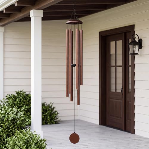 Marsui 67" Extra Large Wind Chime for Outside Deep Tone with 6 Tubes - Image 2