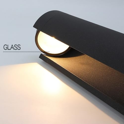 Modern Aluminum IP65 - Waterproof Landscape Path Lights with Warm - Light Hollow Bollard for Courtyard, Balcony and Front Door - Wired Garden Pathway Lighting Fixtures - Image 5