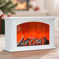 Fireplace Lanterns Decorative,Large LED Fireplace Lamp,Fake Fireplace Decor by WLHONG