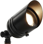 VOLT 20-Pack 12V Fat Boy Outdoor Spotlight (Black) & 5W 2700K MR16 LED Bulb by VOLT