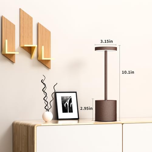 Cordless Table Lamp Rechargeable,Battery Powered LED Outdoor Table Light - Image 2