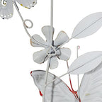 Deco 79 Metal Butterfly Home Wall Decor Indoor Outdoor Wall Sculpture, Wall Art 10" x 3" x 39", Multi Colored - Image 7