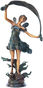 Design Toscano The Dancing Fairy Bronze Garden Statue by DesignToscano
