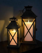 Gmnee 4"x8" Outdoor Waterproof Flameless Candles with Remote Timers Plastic - Image 6