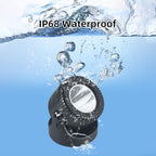 4 Pack Submersible LED Pond Lights with Remote Control, 20 Colors, IP68 Underwater Fountain Landscape Spotlights, Timer, Adjustable Heads, 110V US Plug - Image 3