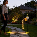 Solar Watering Can Lights Waterproof Christmas Walking Lighting - Image 2