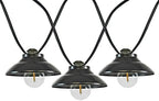 Novelty Lights 11 Feet 10 LED G40 Outdoor Bistro Lampshade String Lights - Image 2