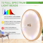 LORDEM Bamboo Grow Light for Indoor Plants, 2 Pack - Image 5