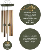 Personalized Wind Chimes Butterfly Funeral Gifts 30/36INCH by ExtrabilyOfficial