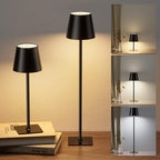 JACKYLED Cordless Table Lamps Rechargeable, 3 Height, 5000 Capacity by JACKYLED