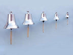 Hampton Nautical BL2021-7C Chrome Hanging Harbor Bell 5” - Nautical Decor - Nautical Home Decoration - Image 6