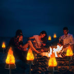 Toodour Solar Halloween Lights Outdoor, 8 Pack Solar Torch Light Waterproof - Image 5