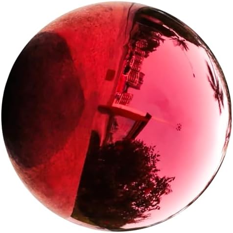 5.31 Inch Colored Reflective Gazing Ball Polished Metal Sphere for Outdoor Garden Lawn Patio Yard Decor by OFFSCH